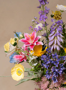 Elodie Colorful Artificial Flower Bouquet - 15 Stems - view 8