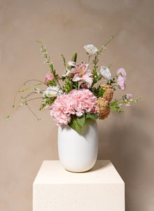 Jade Artificial Flower Bouquet - Pink, 13 Stems - view 12