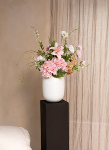 Jade Artificial Flower Bouquet - Pink, 13 Stems - view 14