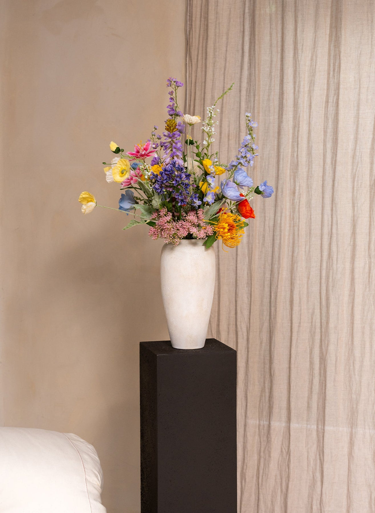 Elodie Colorful Artificial Flower Bouquet - 15 Stems - view 12