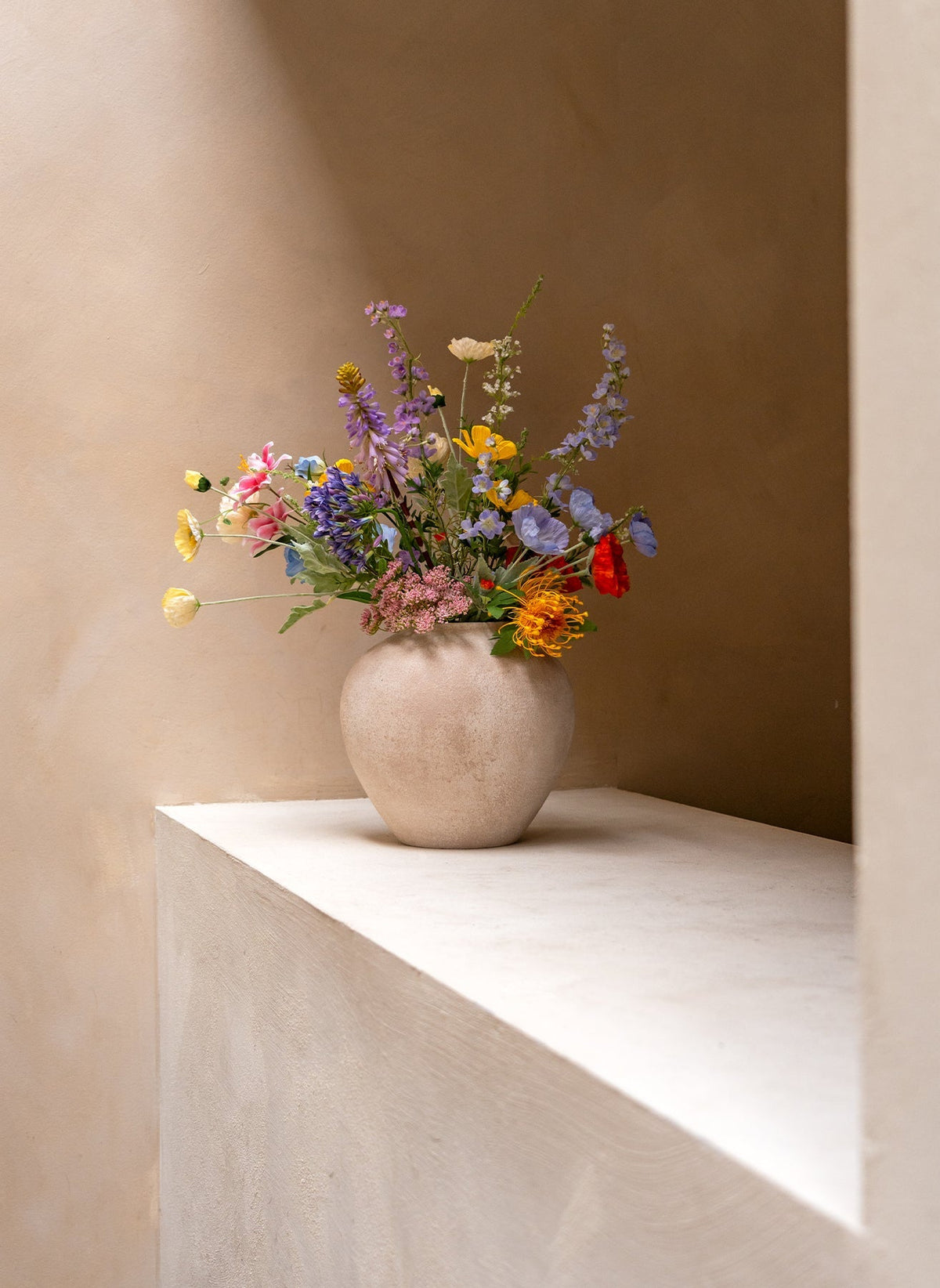 Elodie Colorful Artificial Flower Bouquet - 15 Stems - view 11