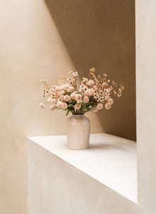 Cream Waxflower & Kiku Artificial Flower Arrangement - 20 Stems - view 6
