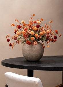 Mixed Waxflower & Kiku Artificial Flower Arrangement - 20 Stems - view 7