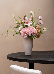 Jade Artificial Flower Bouquet - Pink, 13 Stems - view 5