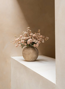 Cream Waxflower & Kiku Artificial Flower Arrangement - 20 Stems - view 1