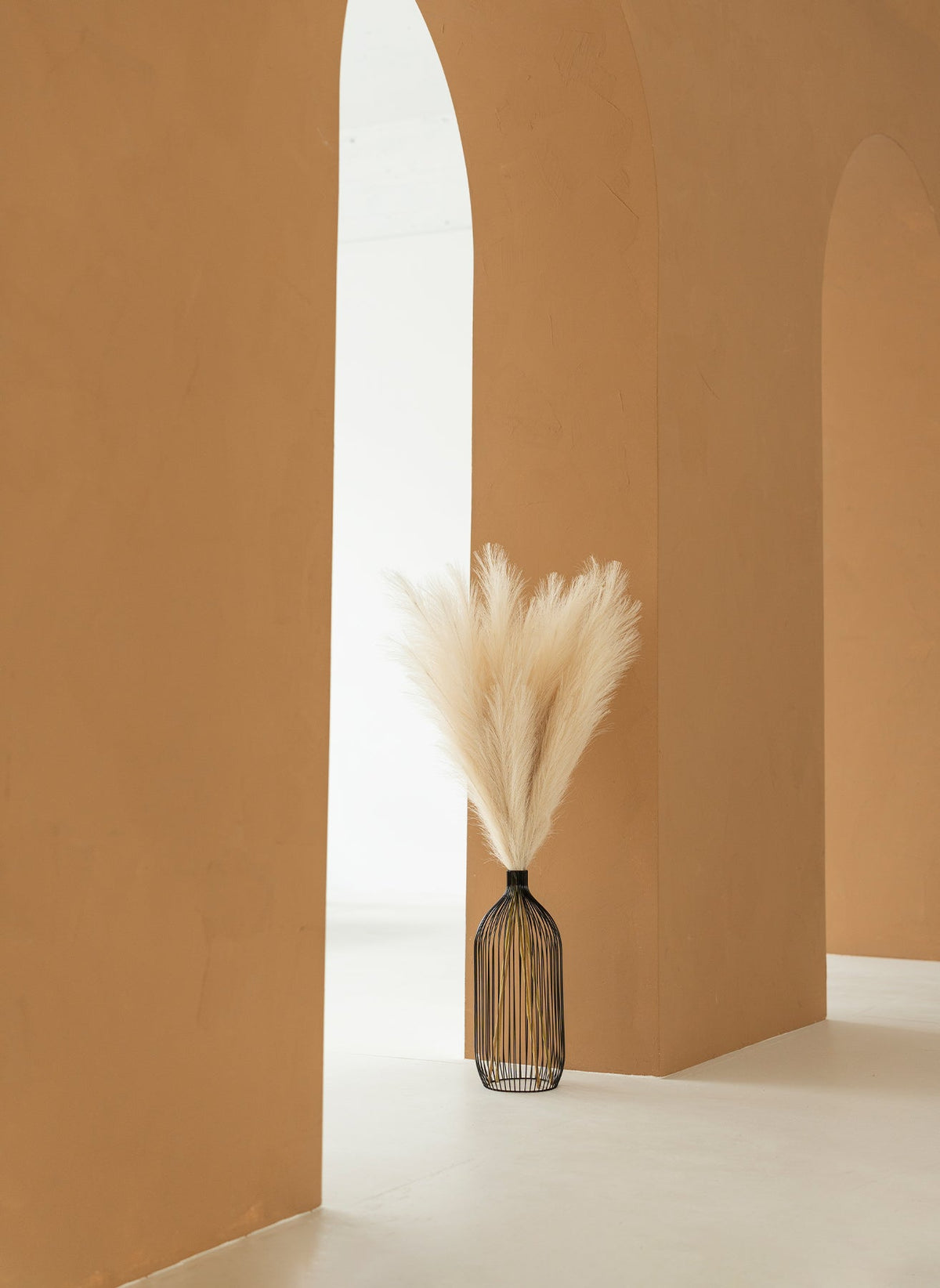 Artificial Pampas Grass Stems - Beige, 43.3 in - view 5