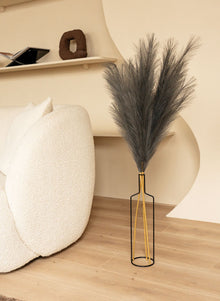 Artificial Pampas Grass Stems - Dark Gray, 43.3 in - view 2